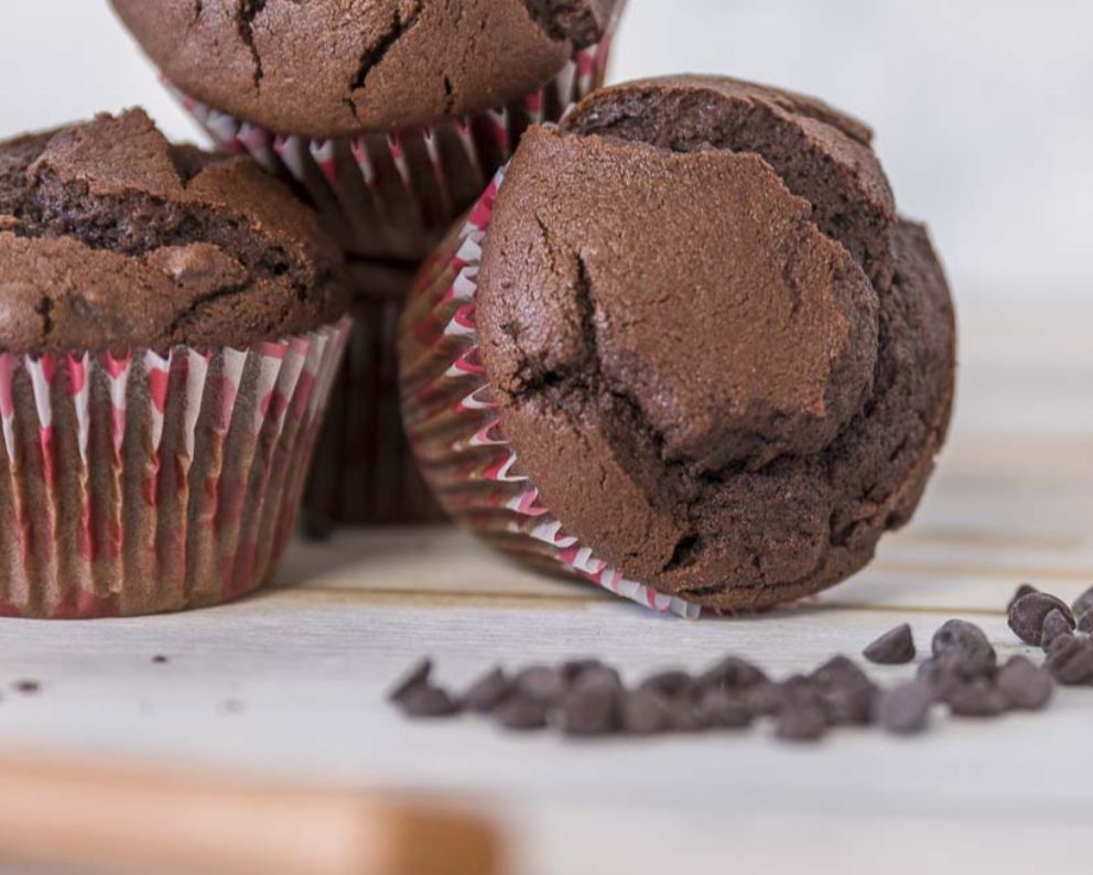 Ricette : Muffin proteici al cioccolato