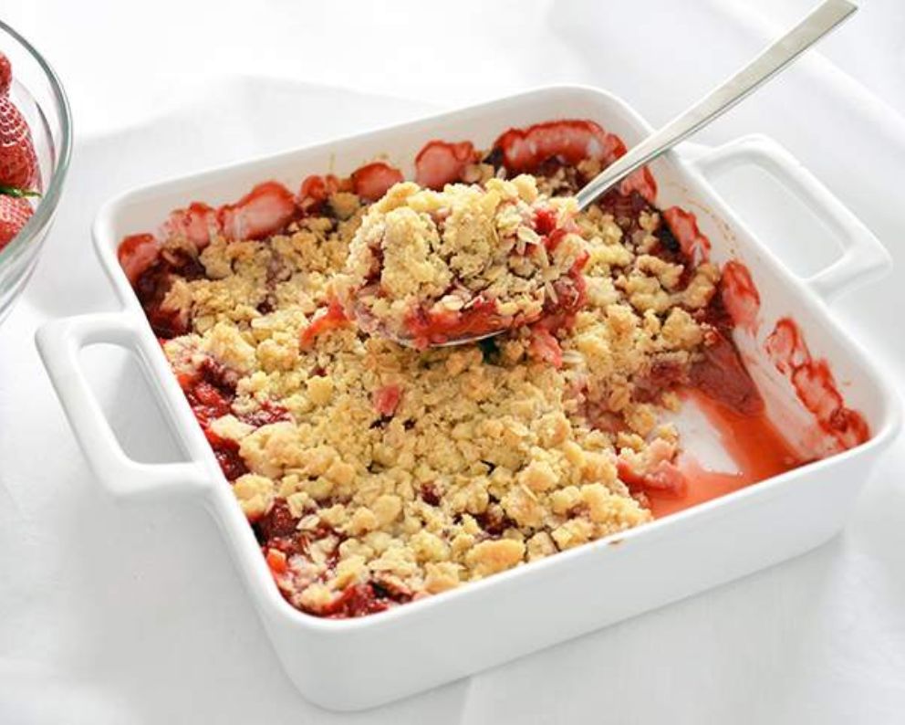 Ricette : Crumble di fragole